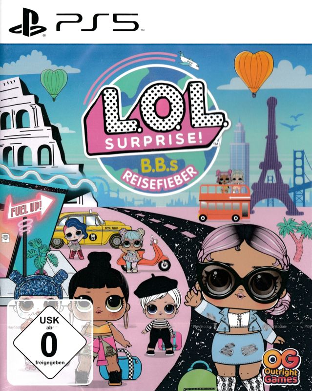 L.O.L. Surprise! B.B.s BORN TO TRAVEL box art for Playstation 5